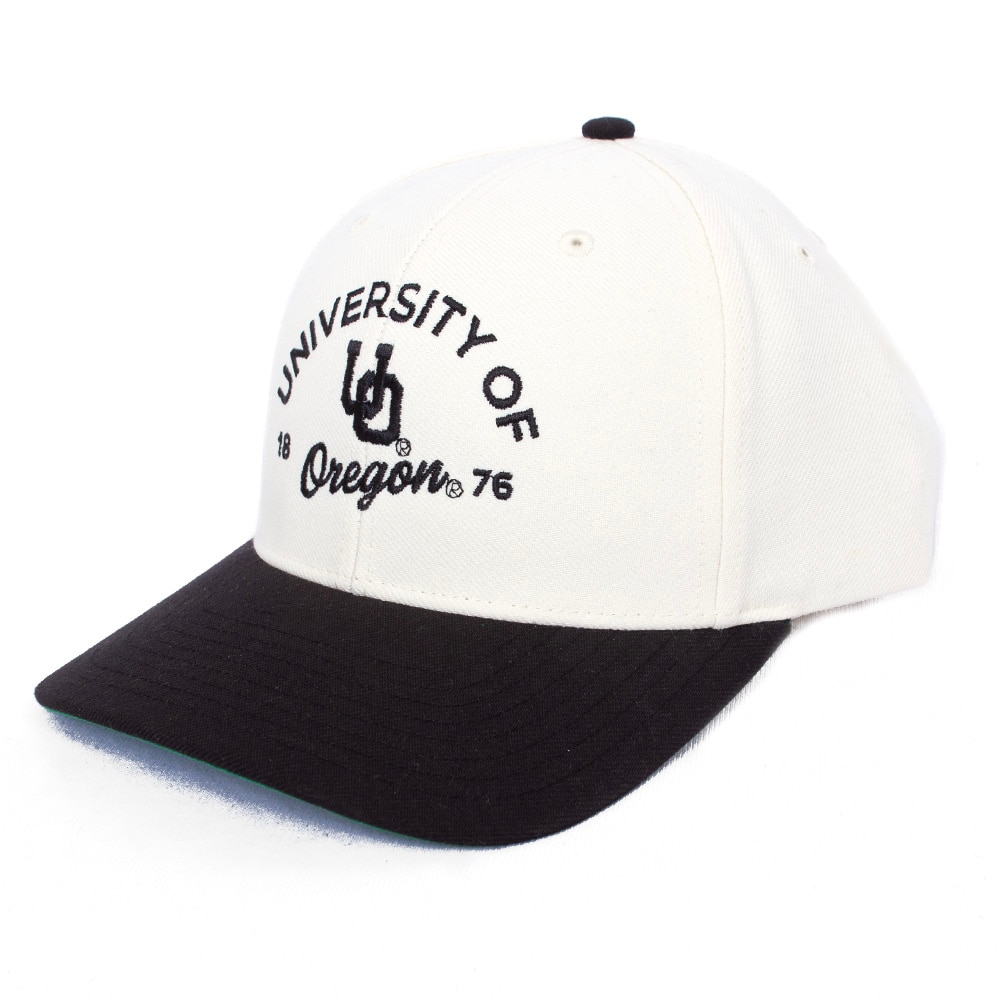 Interlocking UO, Richardson, Brown, Curved Bill, Polyester, Accessories, Unisex, 512, Surge, Snapback, University of Oregon, Adjustable, Hat, 956452